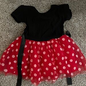 Polka Dot Red and Black Kids Costume